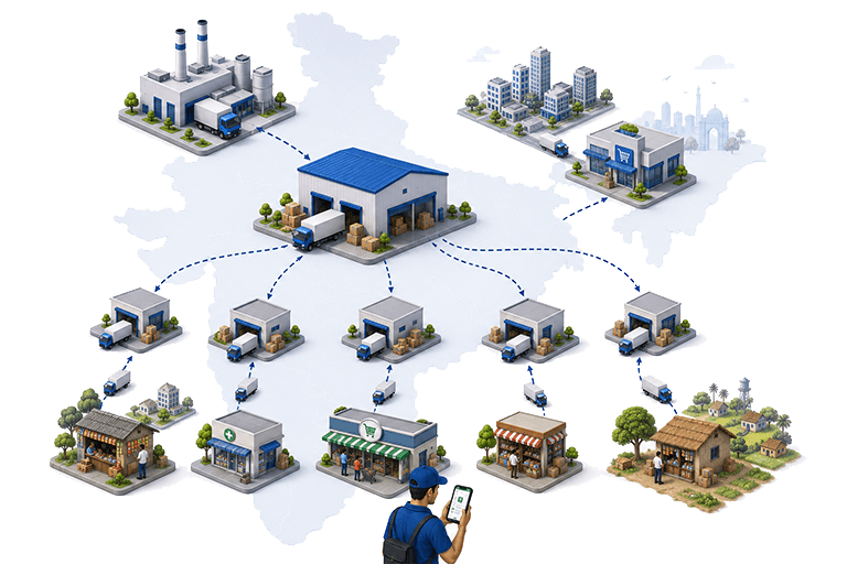 India's leading Distribution Management Software (DMS)